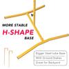 Football Goal Post, Adjustable Height Field Goal Post with Football, Sturdy Steel Tube Frame, Powder Coating Anti-Rust Craft, Easy to Assemble view 4