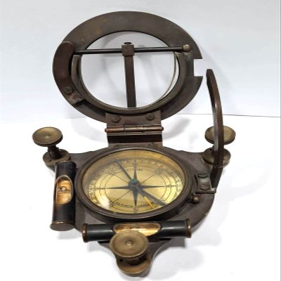 4 inch Sundail Antique Collection Nautical Antique Brass Compass