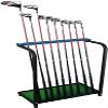 Katzowen Portable Golf Club Organizer for Women Men, Steel Golf Club Holder Stand for The Green, Golf Putter Rack for Driving Range, Holds 9 Clubs view 1