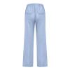 Mens Casual Linen Pants Loose Fit Straight-Legs Elastic Drawstring Waist Summer Beach Yoga Long Pants Trousers(Light Blue, 4X-Large) HQ506 view 3