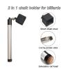 LAKE OF FIRE Square Pool Cue Chalk Holder  2-in-1 Billiard Accessory with Pool Chalk Holder & Cue Tip Tool(Silver) view 3