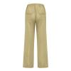 Men's Linen Pants Casual Long Pants - Loose Lightweight Drawstring Yoga Beach Summer Trousers(Khaki, Medium) HQ253 view 3