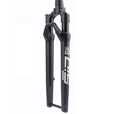 ZECHAO Suspension Front Fork 700C,Aluminum Alloy 1-1/2" 40mm Travel Shock Absorber Spring Front Fork 12 * 110mm Thru Axle Road Off-Road Bike