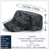 Loneshark Oversize XXL Mens Camo Military Cadet Army Caps Womens Camouflage Quick Dry Flat Top Hat Python-Camo view 2