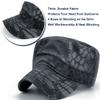 Loneshark Oversize XXL Mens Camo Military Cadet Army Caps Womens Camouflage Quick Dry Flat Top Hat Python-Camo view 3
