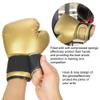 VBESTLIFE Boxing Gloves,One Pair PU Leather Children Boxing Gloves Kids Sandbag Punching Sparring Training Mitts (Gold) view 4
