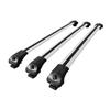 accessorypart Compatible with Skoda Yeti 2009-2017 ACE-1 Car Roof Rack Cross Bar Grey Aluminium 3 Bars view 1