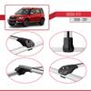 accessorypart Compatible with Skoda Yeti 2009-2017 ACE-1 Car Roof Rack Cross Bar Grey Aluminium 3 Bars view 4