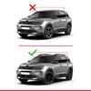accessorypart Compatible with Citroen C5 Aircross (C84) 2018-2025 ACE-1 Model Car Roof Rack Cross Bar Gray Aluminium 3 Bars view 3