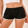 CRTGW Shorts for Women Slogan Graphic Contrast Binding Dolphin Shorts (Size : Small) view 2