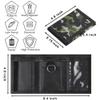 Kids Wallet for Boys Girls Teens Trifold, Canvas Toddler Wallet for Boys, Cute Zipper Wallets Youth with Coin Pocket and Card Holders, Novelty Wallets for Childrens Birthday Gifts (Camo green suit) view 3