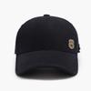 Marotow Sports Fan Baseball Cap for Men, Plain Baseball Hat for Women, Baseball Cap with Shield Badge (Navy Blue) view 3