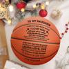 Daughter Customized Basketball to Daughter Mom to Daughter Basketball for Daughter Gift(Basketball007) (Basketball007) view 3