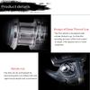 ACHETE Carp Fishing Reel Spinning Strong Double Drag 8kg Sea Reels Accessories (4000 Series) view 3