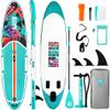 Niphean Inflatable Stand Up Paddle Board with SUP Accessories, Anti-Slip EVA Deck, 10'6'' Inflatable Paddle Boards for Adults & Youth of All Skill Levels view 1