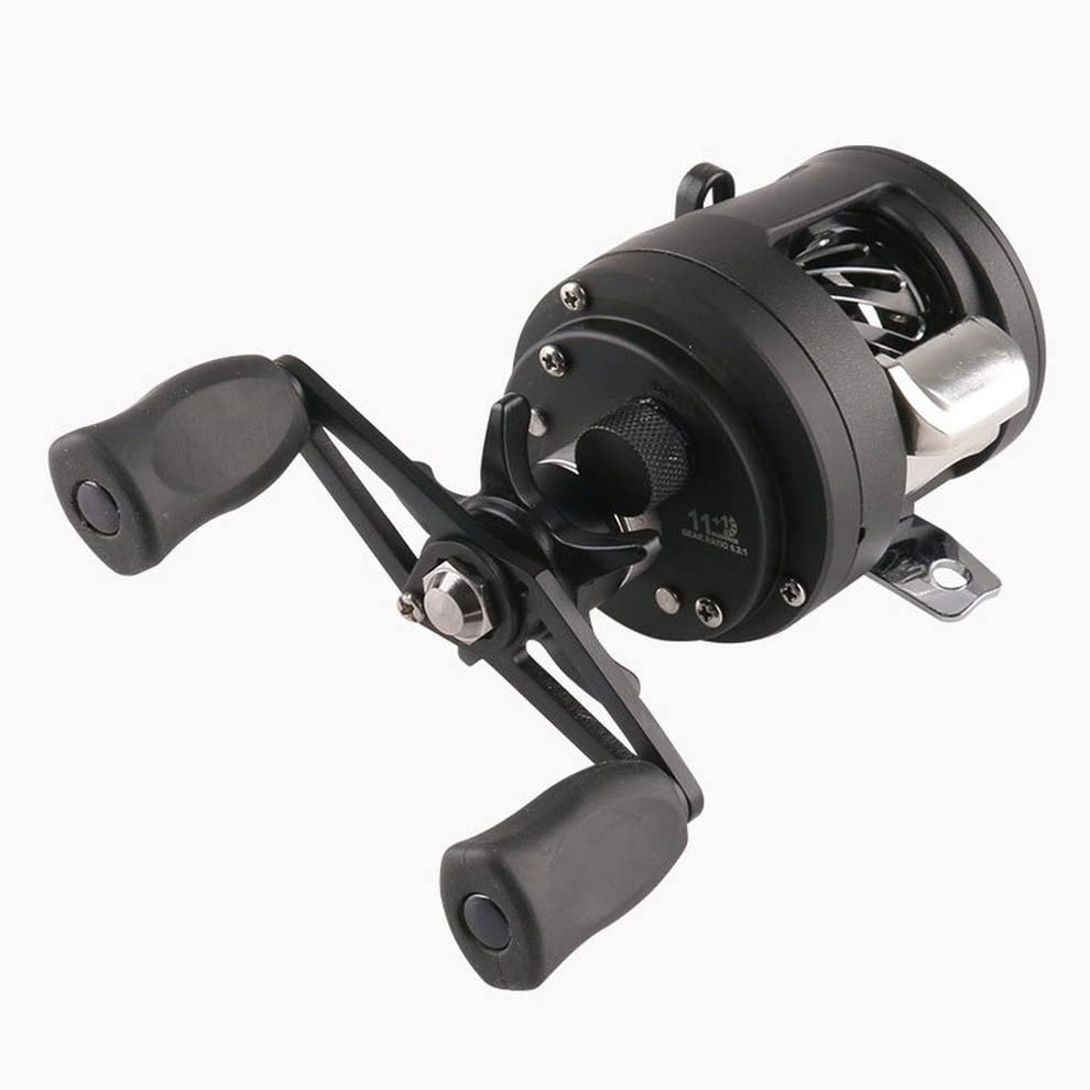 ACHETE Bait Casting Reel DKS Small Drum Wheel 11+1BB 6.2:1 Light Spinning 196g Fishing Reel Carp Reels Fishing (DKS Right)