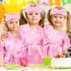 Zhanmai 36 Pcs Spa Party Supplies 6 Spa Robes 6 Headband 6 Blindfolds 6 Scrunchies 12 Wristbands for Birthday, Pink, Size 10 view 3