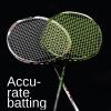 ACHETE Full Carbon Badminton Racket 7U G5 67g Empty Shot Weight Comfortable Non-Slip Keel Handle with Badminton Bag (8) view 3