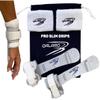 QALARO PRO Hook & Loop Grips for Girls Gymnastics | Dowel Grips, 4" White Wristbands | Gymnastics Grips for Girls | Youth Bar Grips | Gymnastics Gloves view 1