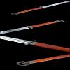 LOONGSWORD Tang Jian  42" Hand-Forged High Manganese Steel Blade, Redwood Scabbard, Alloy Fittings, Full Tang, Battle-Ready Chinese Sword view 4