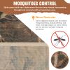 Camohute Camo Netting, Camouflage Netting, Quiet Mesh Sunshade, Fence Canopy Nets, See Through, Lightweight, Great for Concealment, Hunting, Shooting, Tree Stand, Car Cover, Photography, Decoration view 4
