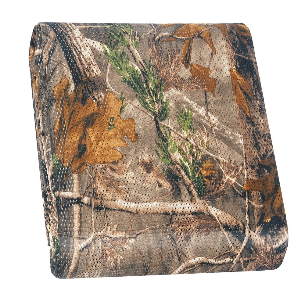 Camohute Camo Netting, Camouflage Netting, Quiet Mesh Sunshade, Fence Canopy Nets, See Through, Lightweight, Great for Concealment, Hunting, Shooting, Tree Stand, Car Cover, Photography, Decoration
