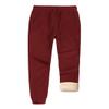 Snoly Men's Winter Warm Sherp-Lined Sweatpants Running Active Thermal Fleece Pants (as1, Alpha, xx_s, Regular, Regular, 1#Wine) view 1