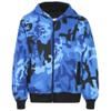 A2Z 4 Kids Unisex Plain Tracksuit Hoodie with Joggers Jogging Sweatpants Set - T.S Plain Camo Blue 11-12 view 2