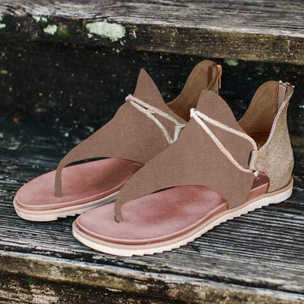 Sandals for Women Dressy Summer Walking Sandals Anti-Slip Breathable Sandal Comfortable Beach Travel Sandals