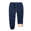 Snoly Men's Winter Warm Sherp-Lined Sweatpants Running Active Thermal Fleece Pants (as1, Alpha, xx_s, Regular, Regular, 1#Blue) view 1