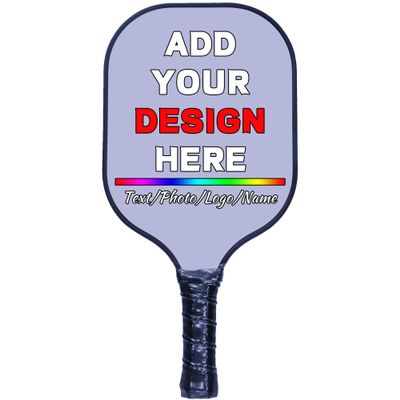 UNJOOES Custom Pickle Ball Paddles Add Your Own Design Here Personalized Graphite Pickle Ball Racquets for Women & Men Lavender