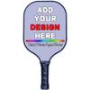 UNJOOES Custom Pickle Ball Paddles Add Your Own Design Here Personalized Graphite Pickle Ball Racquets for Women & Men Lavender view 1