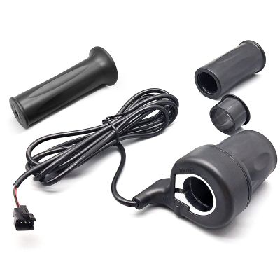 MUSELK Ebike Half Twist Throttle Electric Bike Speed Throttle 24V 36V 48V 60V 72V Waterproof/SM E-Bike Part for Folding Electric Scooter (20X Half SM)