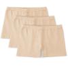 BOOPH Girls Bike Shorts Cartwheel Dance Shorts for Kids Under Dress 12-14 Years Skin Color 3 Pack view 1