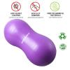 INPANY Peanut Ball - Anti Burst Exercise Ball for Labor Birthing, Physical Therapy for Kids, Core Strength, Home & Gym Fintness (Include Pump) Purple view 3