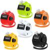 BeautyChen 6 Pack Hand Tally Counter 4-Digit Number Clicker Counter with Nylon Lanyard Mechanical Counter Clicker Pitch Counters Click Counter for Coaching Knitting Golf School Sports Events Office