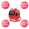 BeautyChen 6 Pack Hand Tally Counter 4-Digit Number Clicker Counter with Nylon Lanyard Mechanical Counter Clicker Pitch Counters Click Counter for Coaching Knitting Golf School Sports Events Office view 3
