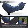 Harrison Howard Trail Seat Saver Western Tack Saddle Ride-on Pad with Cushion Bottom Helps Distribute Back Pressure Navy view 2