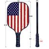 Personalized Sports Paddle, Graphite Face with Comfortable Grips, Custom Sports Equipment for Women & Men Medium Orchid view 4