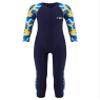 YEAHDOR Unisex Boys Girls Long Sleeve Zip Up Full Length One Piece Swimsuit UPF 50+ Rashguard Shirts Navy Blue 7-8 Years view 1