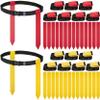 MIUONO Flag Football Belts, Flag Football Set for Adults Kids and Youth, Flag Football Flags for 14 Players Training and Competition Equipment view 1