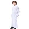 Thobe for Boys Ramadan Muslim Dress Long Sleeve Middle East Arabic Kaftan Set Loose Pants Traditional Middle Eastern Clothing Dubai Abayas White 13-14 Years view 2