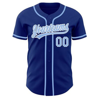 Custom Baseball Jerseys Men Women Youth Peronalized Royal Blue White Baseball Shirts Button Down Customize Hip Hop T-Shirts Sports Uniform Stitchd Name Number Logo