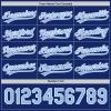 Custom Baseball Jerseys Men Women Youth Peronalized Royal Blue White Baseball Shirts Button Down Customize Hip Hop T-Shirts Sports Uniform Stitchd Name Number Logo view 3