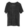 JEsilunmaMY Men's Hollow Mesh Beach T-Shirt Short Sleeve V Neck See Through Hipster Tee Solid Color Breathable Loose T-Shirts (US Size M Asia L,Black) view 1