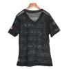 JEsilunmaMY Men's Hollow Mesh Beach T-Shirt Short Sleeve V Neck See Through Hipster Tee Solid Color Breathable Loose T-Shirts (US Size M Asia L,Black) view 2