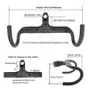 integrated handlebar road bike, RXL SL road bike handlebars 28.6 carbon integrated stem ergonomic design integrated drop bars inner routing cycling road bicycle integrated handlebar UD matte 420*110mm view 4