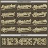 Custom Baseball Jerseys Button Down Personalized Army Green Stripe Baseball Shirts Polyester Customize Hip Hop T-Shirts Sports Uniform Stitched Name Number Logo for Adult Youth Sports Fans view 3