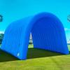 OZIS 16FT Inflatable Tunnel Sports Tunnel Entrance with Installed Blower Inflatable Tunnel Tent for Business Advertising Event Exhibition Promotion,Street,Shop,Supermarket,School(Blue, 16x10x10ft) view 1