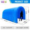 OZIS 16FT Inflatable Tunnel Sports Tunnel Entrance with Installed Blower Inflatable Tunnel Tent for Business Advertising Event Exhibition Promotion,Street,Shop,Supermarket,School(Blue, 16x10x10ft) view 2